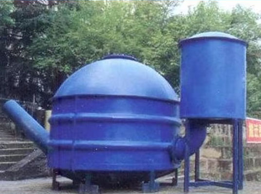 Tanque de metano de fibra de vidrio de FRP anticorrosivos para granjas agrícolas industriales comerciales