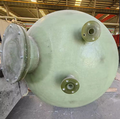 Tanque de FRP rectangular de alta resistencia Ácido sulfúrico Tanque químico de FRP fácil de instalar