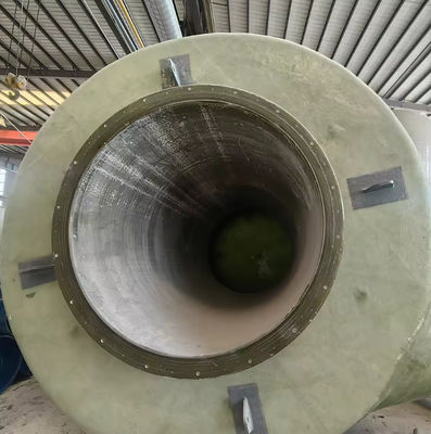 Tanque de FRP rectangular de alta resistencia Ácido sulfúrico Tanque químico de FRP fácil de instalar