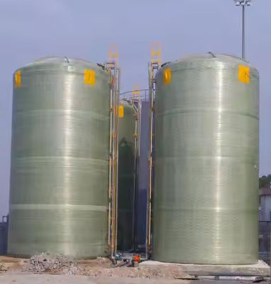 Contenedor de FRP para productos químicos industriales