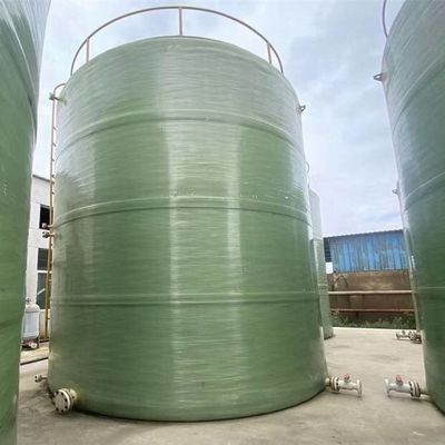 Tanque de agua de paneles de FRP verticales de trabajo pesado Tamaño personalizado para almacenamiento de líquidos de aceite de combustible
