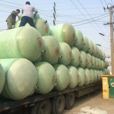espesor de almacenamiento de líquido FRP, FRP tanque químico 1m3 ~ 200m3