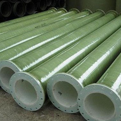 Tubo de FRP de superficie lisa tamaño personalizado, tubos de fibra de vidrio anticorrosión