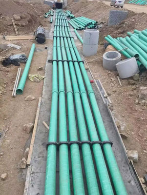 Tubo de plástico reforzado con fibra de vidrio de FRP de alta resistencia