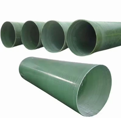 Fibra de vidrio Fibra de vidrio reforzada Frp plásticos tubos de mortero Grp tubos de arena Tubo anti corrosión