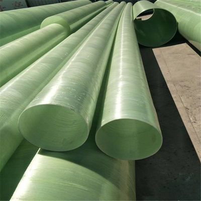 OEM Tubo industrial de FRP ligero de 12 metros de fibra reforzado con tubos de plástico