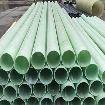 Tubo de fibra de vidrio de FRP personalizado para equipos de tratamiento de gases y aguas residuales