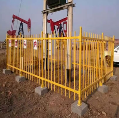Seguridad aislamiento eléctrico GRP cerco de fibra de vidrio post industrial indeterminado
