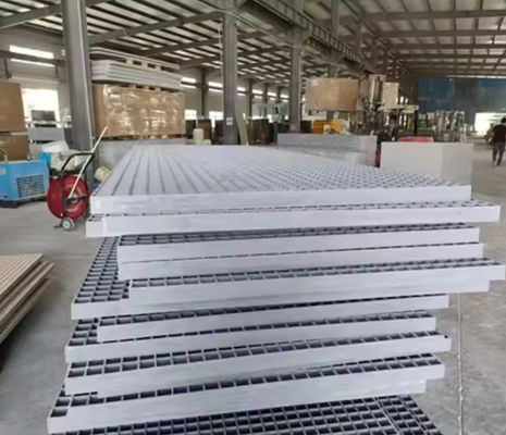 Moderno estilo Frp paneles de rejilla de fibra de vidrio de rejilla de hoja 1220x3660mm Para el lavado de coches