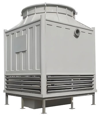 Torre de refrigeración de FRP industrial cuadrada Tipo de flujo contador Torre de refrigeración GRP personalizada