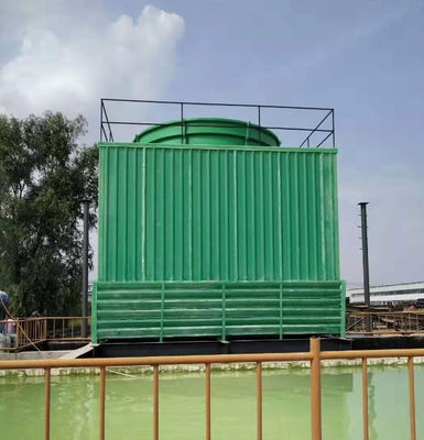 Torre de refrigeración de agua industrial FRP contraflujo y cruce de GRP 10-1000m3/h