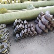 Accesorios para tuberías de FRP industriales y domésticos anticorrosivos para el tratamiento de aguas residuales