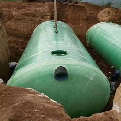 Componentes del núcleo del tanque del buque Tanque séptico de FRP personalizado para soluciones de eliminación de residuos