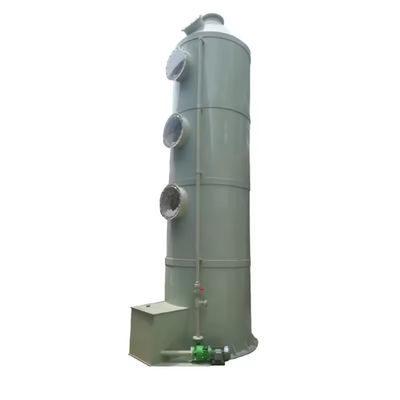 Torre de absorción de FRP de niebla ácida de pulverización Resistencia a la corrosión Tanque de absorción de tamaño personalizado