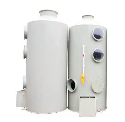 Material de FRP Purificación del aire Torre de gas de desechos industriales Torre de depuración de gas de agua GRP