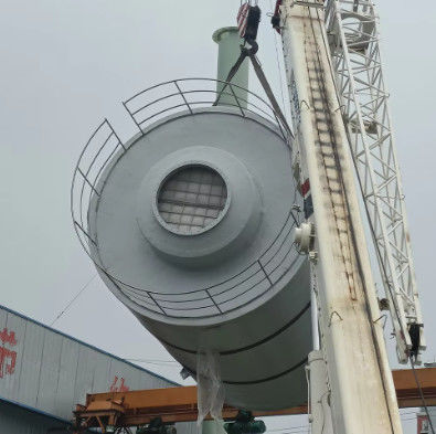 Torre de absorción de gas de desecho de FRP a medida Torre de purificación de ácido sulfúrico resistente a la corrosión