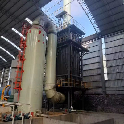 1-5 metros de diámetro torre de alta purificación de Frp, amoníaco y gas de la niebla ácida limpiadores