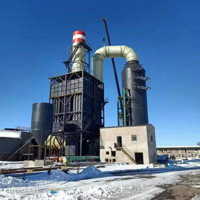 1-5 metros de diámetro torre de alta purificación de Frp, amoníaco y gas de la niebla ácida limpiadores