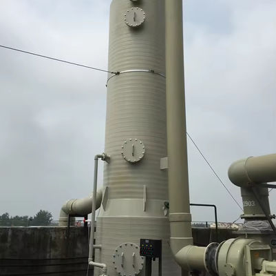 Capas de gel multicolores de purificación de FRP Torre de absorción de niebla ácida