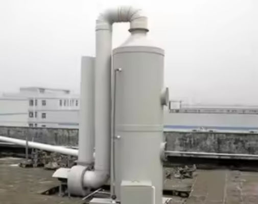 Torre de absorción de FRP industrial para el tratamiento de gases de cola y niebla ácida
