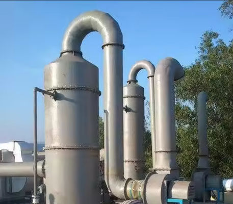 Torre de absorción de FRP industrial para el tratamiento de gases de cola y niebla ácida