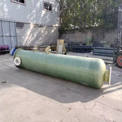 GRP de capas de gel cubiertas torre de absorción de FRP pulverización de múltiples capas para gas ácido residual