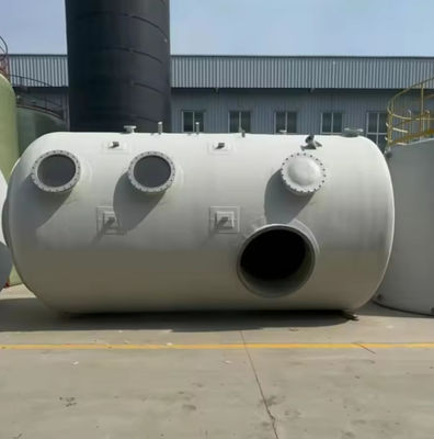 Torre de purificación por absorción de fibra de vidrio GRP FRP para el tratamiento de gases ácidos residuales