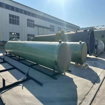 Torre de absorción de fibra de vidrio industrial GRP Frp para el tratamiento de residuos de gas ácido y purificación