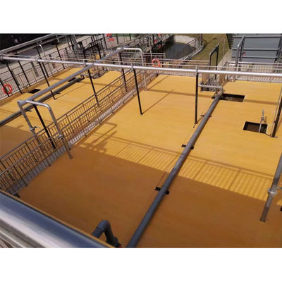 Gránulo de cubierta de GRP FRP de espesor personalizado Fibra de vidrio plana Recolección de gas de cubierta de piscina de aguas residuales