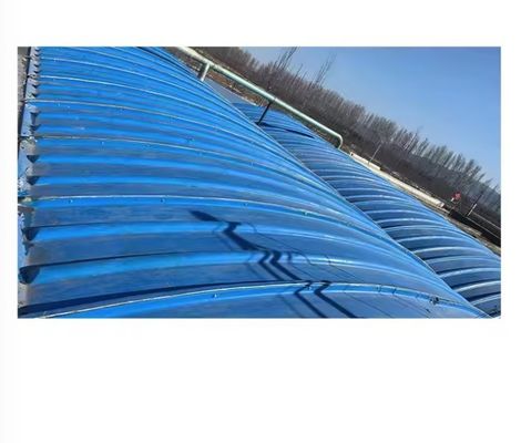 Contenedor de aguas residuales Frp multicolor Cubre el arco de gas Recolección del capó Cubre la lluvia