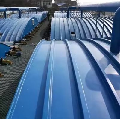 Cubierta de la piscina de aguas residuales ligera Frp Grp para la industria petroquímica