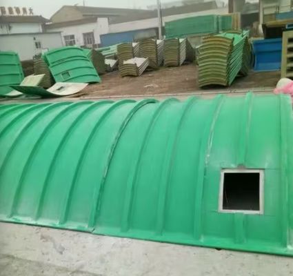 Capa de tanque de aguas residuales Frp Grp resistente a la corrosión para ingeniería de sistemas de tratamiento de aguas residuales