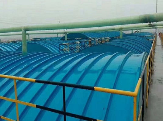 Capa de tanque de aguas residuales Frp Grp para sistemas de tratamiento de aguas residuales