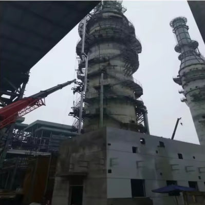 Torre de desulfuración de FRP de pulverización de múltiples capas para la industria humo de gas húmedo