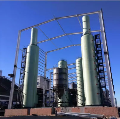 La torre de desulfuración de la columna de la limpieza de residuos de gas Frp