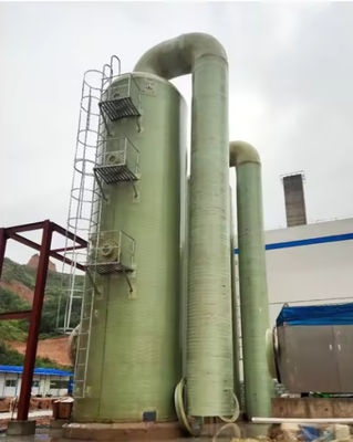 La torre de desulfuración de la columna de la limpieza de residuos de gas Frp