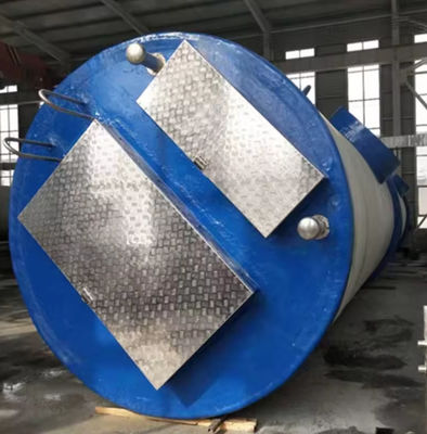 Estación de elevación de aguas residuales integrada de gran capacidad Estación de bombeo de aguas residuales prefabricada