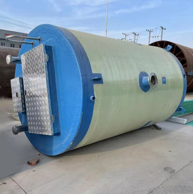 Estación de bombeo de elevación integrada Frp de alta cabeza Estación de bombeo de recolección de agua de lluvia