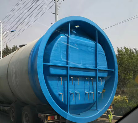 Estación de bombeo de elevación integrada Frp de alta cabeza Estación de bombeo de recolección de agua de lluvia