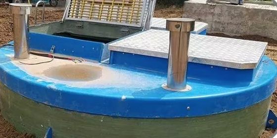 Frp GRp Estación de elevación integrada bomba, Recolección de agua de lluvia Estación de elevación de alcantarillado