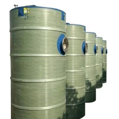 Frp Estación de elevación de agua integrada Grp Aguas residuales enterradas Aguas pluviales totalmente automáticas
