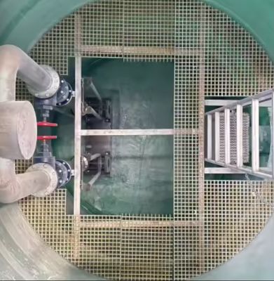 Frp Estación de elevación de agua integrada Grp Aguas residuales enterradas Aguas pluviales totalmente automáticas
