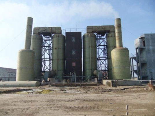 FRP ligero GRP Torre de extracción de bromo Menos mantenimiento para la producción de agua de mar