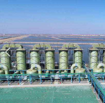 Material FRP GRP Torre de absorción de bromo Anticorrosión para la industria química