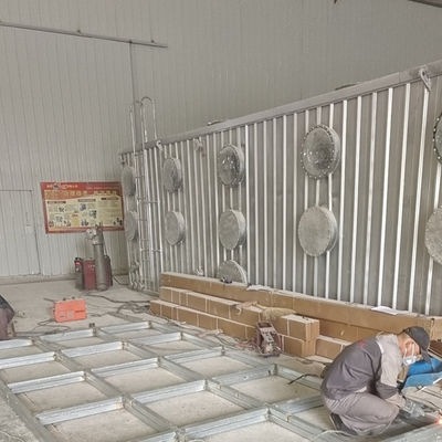 Caja de desodorización biológica de FRP de acero al carbono Grp Filtro de desodorización de gases de desecho Purificación