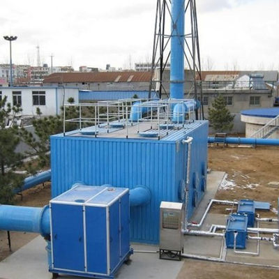 Caja de desodorización biológica de FRP de acero al carbono Grp Filtro de desodorización de gases de desecho Purificación