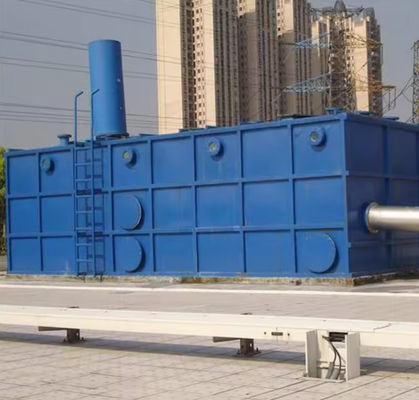Instalaciones de alcantarillado Frp Caja de desodorización Gas residual Equipo de desodorización biológica