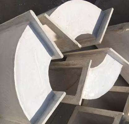 Industria comercial Tubo de conductos de aire de conductos de FRP GRP / ventilación