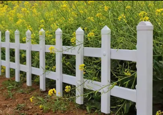 Tratamiento de superficie lisa Productos de fibra de vidrio Cercas de jardín FRP GRP