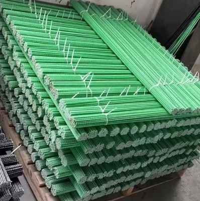 Peso ligero Fibra de vidrio GRP FRP Barras de refuerzo resistentes a la corrosión